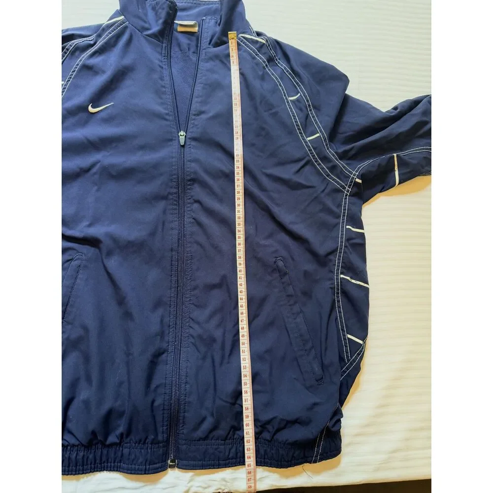 Nike Dri-FIT Track Jacket Men’s Medium Navy Blue Full Zip